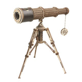 Mechanical Wood Models; Monocular Telescope