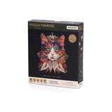 Rowood Cat King 200pc Wooden Jigsaw Puzzle