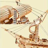 Classic 3D Wood Puzzles; Sailing Ship