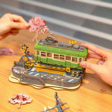 Rolife Sakura Journey 3D Wooden Puzzle