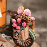 Blossom Cart 3D Wooden Puzzle