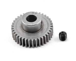 Hard 48 Pitch Machined 37T Pinion Gear, 5mm Bore