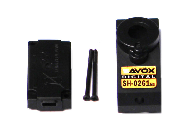 Top & Bottom Servo Case w/4 Screws, for SH0261MG
