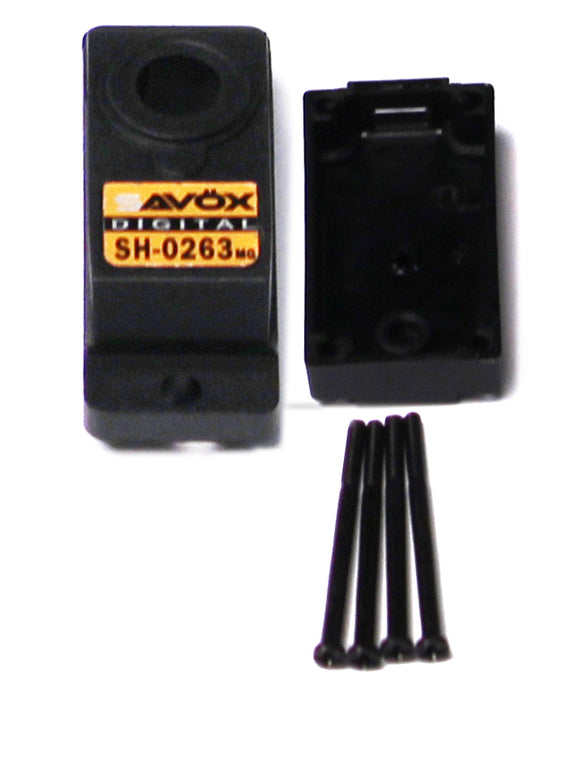 TOP & BOTTOM SERVO CASE WITH 4 SCREWS