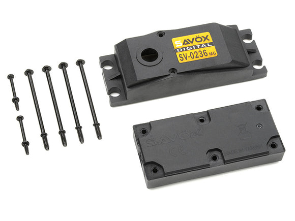 TOP AND BOTTOM SERVO CASE WITH SCREWS FOR SGSV0236MG