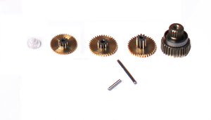 SERVO GEAR SET WITH BEARINGS