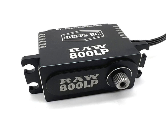 RAW 800 LP Black Servo, Programmable