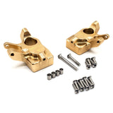 Brass Portal Knuckle Set, for SCXPro / Capra / SCX10.3