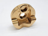 Brass Portal Covers, for SCXPro / Capra / SCX10.3