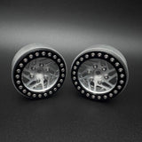 1.9 "Crossman" Aluminum Beadlock Wheels w/ Hubs (2)