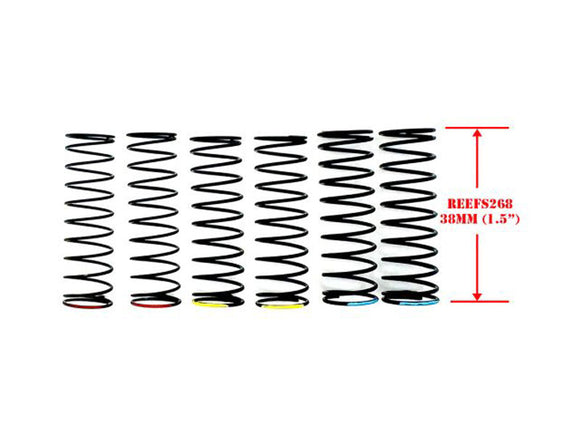 XP Long Shock Spring Set (2 Soft, 2 Med, 2 Firm)