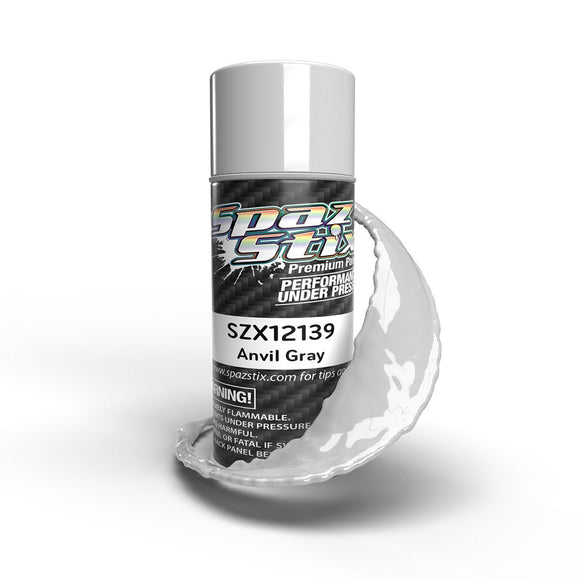 Spaz Stix - Anvil Gray Aerosol Paint, 3.5oz Can