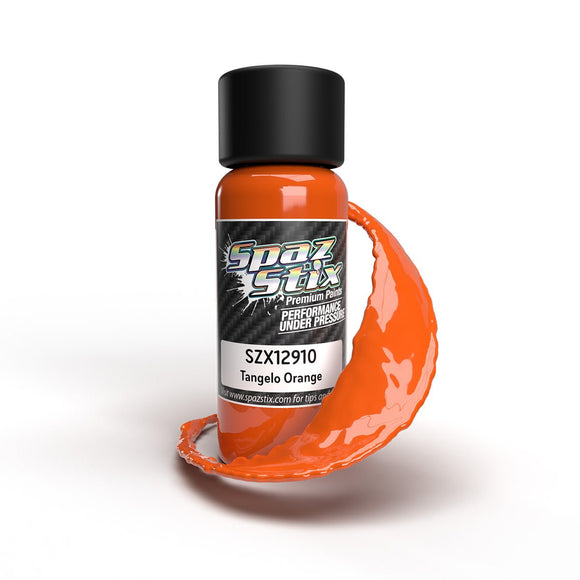 Spaz Stix - Tangelo Orange Airbrush Ready Paint, 2oz Bottle