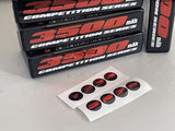Shorty LiPo - 2S - 7.4 - 100C - 3500mAh - Red
