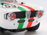 RC Alfa Romeo Giulia Sprint, MB-01 GTA White Painted Body