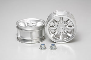 RC Mini Cooper Chrome Wheels (2)