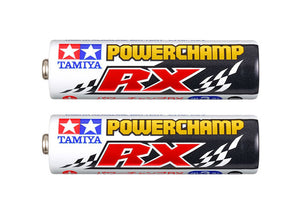 Tamiya - Powerchamp RX AA Alkaline Batteries (2 Pack)