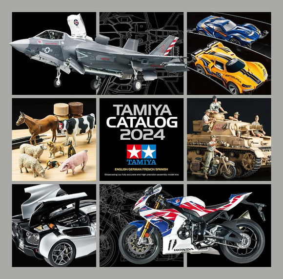 2024 Tamiya Catalog (English/ German/French/Spanish)