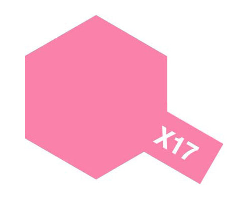 Tamiya - Acrylic X-17 Pink Paint, 23ml Bottle
