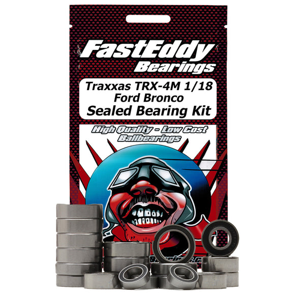 Traxxas Compatible TRX-4M 1/18 Ford Bronco Sealed Bearing Kit