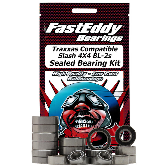 Traxxas Compatible Slash 4x4 BL-2s Sealed Bearing Kit