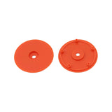 1/10 Whiplash Front 2.2" 12mm Sprint Car Wheels (2) (Orange)