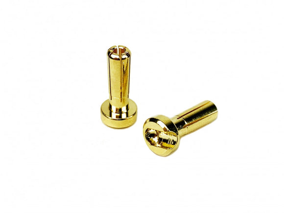 LowPro Bullet Plugs, 4mm, 1 Pair
