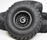 Axial SCX10 II Deadbolt Wheels and Tires with Center Caps - Image #3