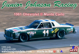 1/25 Junior Johnson Racing 1981 Chevrolet Monte Carlo,