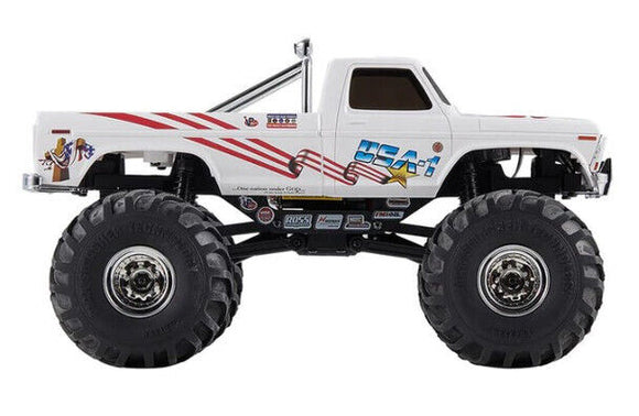 FMS 1:24 FCX24 Smasher Monster Truck RTR 4WD Blue or White. You Pick