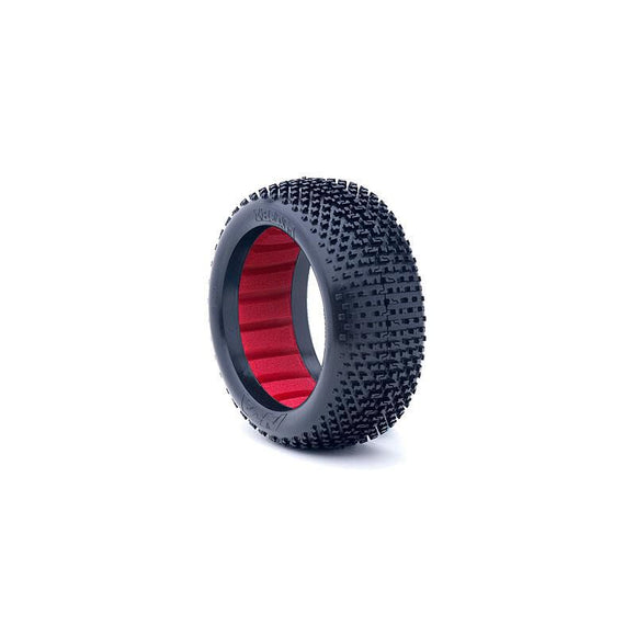 1/8 I-Beam Soft Long Wear Tires, Red Inserts (2): Buggy