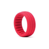 1/8 Zipps Super Soft Long Wear Tires, Red Inserts (2): Buggy