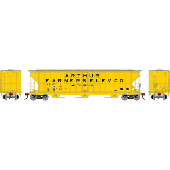 HO RTR FMC 4700 Covered Hopper, AFEX #106