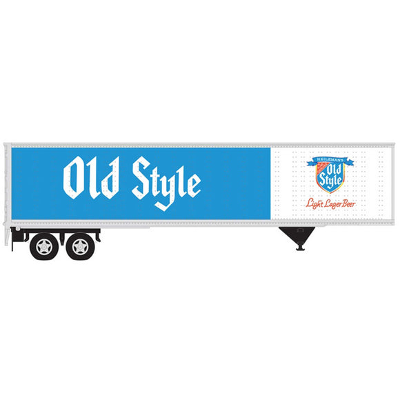 N 45' Pines Trailer Old Style, Blue White Red