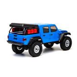 AXI00005T2 1/24 SCX24 Jeep JT Gladiator 4WD Rock Crawler Brushed RTR, Blue