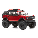 Axial AXI00006T1 SCX24 2021 Ford Bronco 1/24 4WD Truck, Red