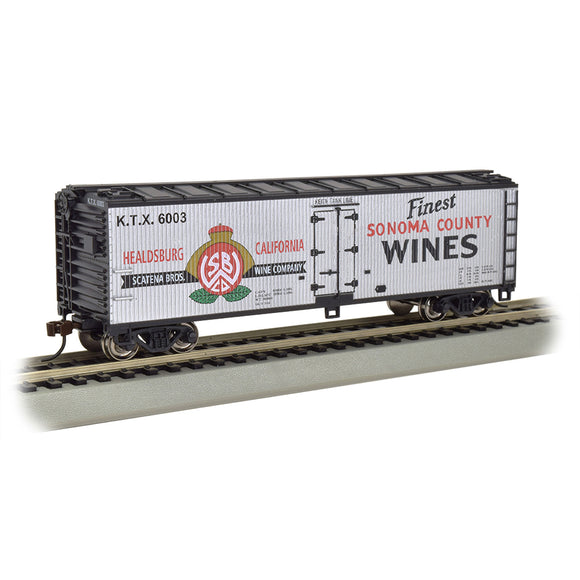 HO 40' Wood Reefer Sonoma County Wines