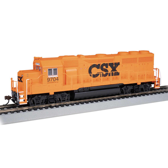 HO GP40 Locomotive CSX #9704