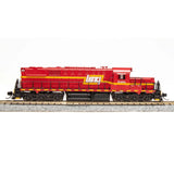 N Alco RSD-15 Locomotive, Red/Yellow/White, Paragon4, LS&I #2402