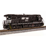 N GE ES44AC Locomotive, Black & White, Pragon4, NS #8119