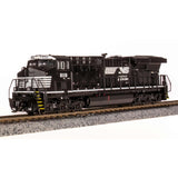 N GE ES44AC Locomotive, Black & White, Pragon4, NS #8119