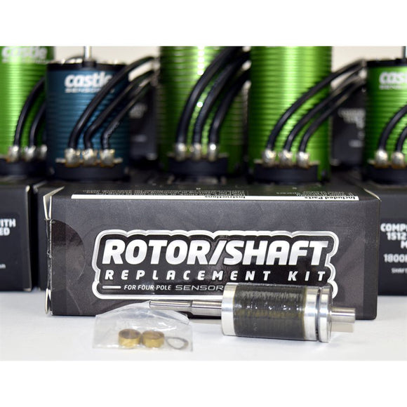 Rotor/Shaft Replacement Kit, 5mm: 1412-3200Kv