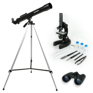 Telescope Microscope & Binocular Science Kit