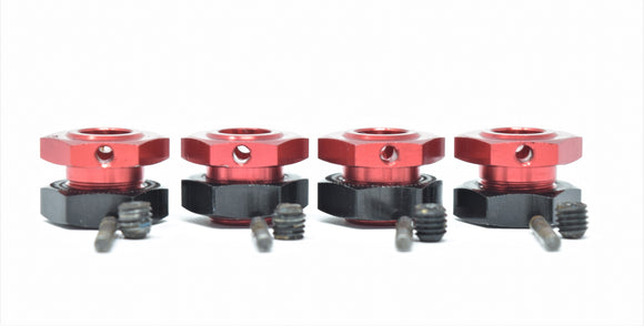 Arrma LIMITLESS 6s - 17mm Hex Hubs (Red infraction typhon senton nuts AR109011