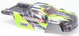 Arrma KRATON 8S - Body Shell GREEN polycarbonate cover & Body Pins Arrma 1/5