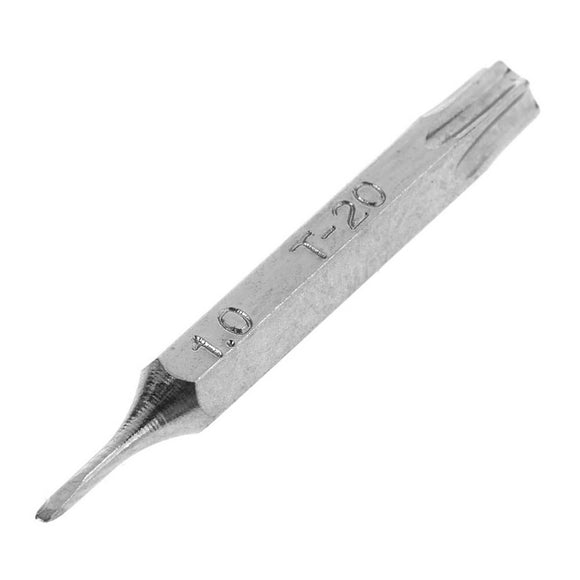Replacement Tip, 1.0 Slot T-20 Torx