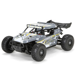 ECX01005T2 1/18 Roost 4WD Desert Buggy: Grey/Yellow RTR (Only available with store pick-up)