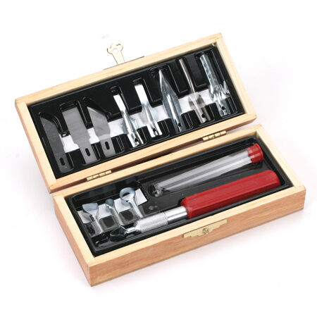 Woodworking Set, Wooden Box, Carded
