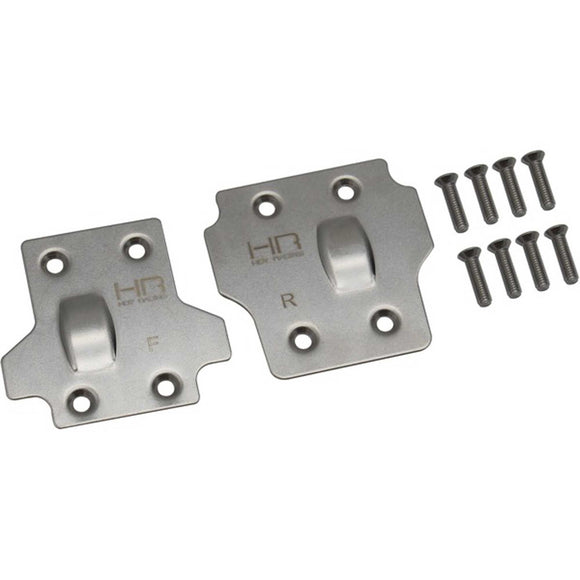 Stainless Steel Skid Plate Set for, Arrma Kraton/Outcast/Tali
