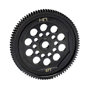 Hardened Steel Spur Gear, 87T/ 48P, for Enduro